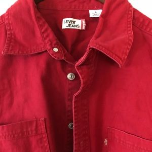 Levi's jeans sleeve shirt